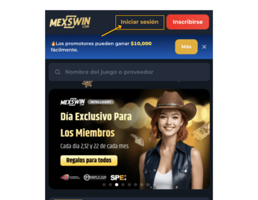 ¿Cómo Registrarse Mexswin? 6 Mexswin Iniciar Sesion